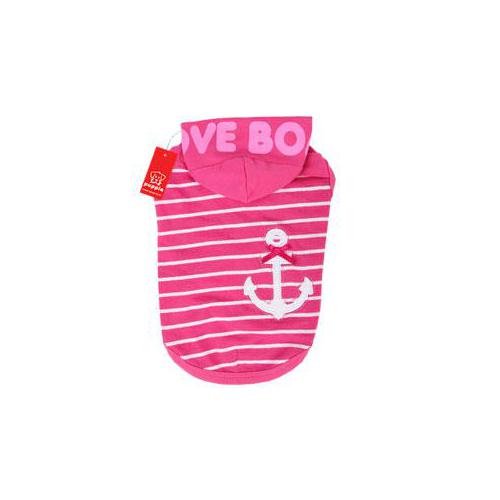 Puppia LOVE BOAT MIKINA - růžová