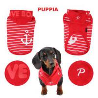 Puppia LOVE BOAT MIKINA - červená