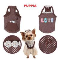 Puppia PUPPY LOVE TRIKO - hnědá