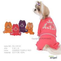 Puppy Angel Luxury Paw teplláky - červené