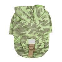 Puppy Angel Combat Camo Rain Coat pláštěnka - zelená
