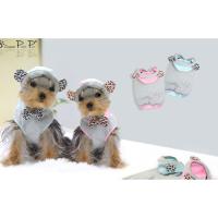 Pretty Pet Baby psí tričko s kapucí - modré