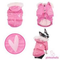 Pinkaholic Innocence zimní bunda pro psy - růžová