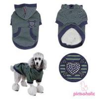 Pinkaholic Prime Hoodie psí svetr - modrý