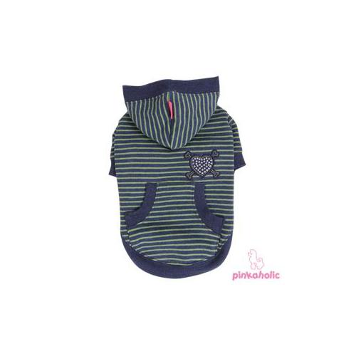 Pinkaholic Prime Hoodie psí svetr - modrý XXL