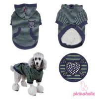 Pinkaholic Prime Hoodie psí svetr - modrý XXL