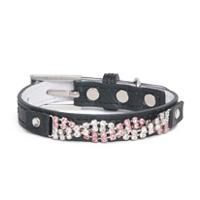 Puppy Angel obojek Wavy Crystal - černý