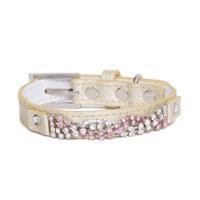 Puppy Angel obojek Wavy Crystal - zlatý