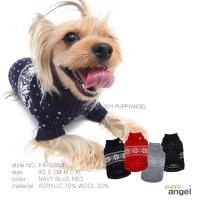 Puppy Angel psí svetr Snowflake Rhinestone - tm.modrý