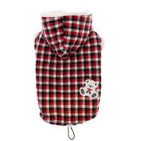 Puppy Angel bunda Two-way Teddy Fleece- červená