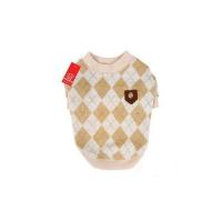 Puppia psí mikina Argyle Mode béžová