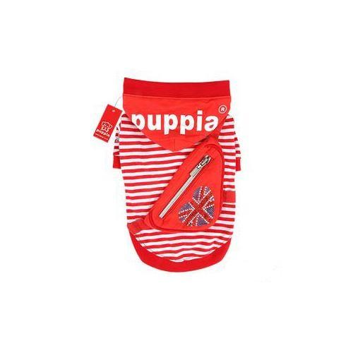 Puppia psí mikina BRIT červená