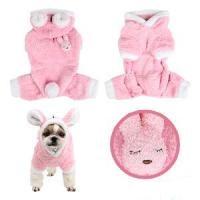 Puppia Fluffy Bunny overal pro psy - růžová