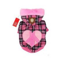 Puppia zimní bunda pro psy Peace Generation růžová