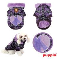 Puppia zimní bunda pro psy Peace Generation fialová