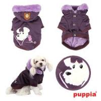 Puppia zimní bunda pro psy Alpine Skiing fialová