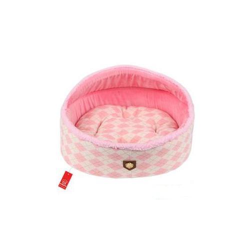 Pelíšek Puppia Argyle Mode růžová