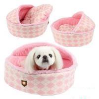 Pelíšek Puppia Argyle Mode růžová