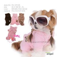 Puppy Angel psí mikina Where Is My Bear For Girls růžová