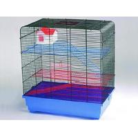 Klec Tom I chromová + modrá