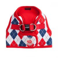 Puppia Argyle Harness B kšíry - červená