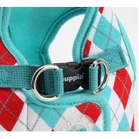Puppia Argyle Harness B kšíry - modrá