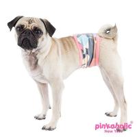 Pinkaholic protiznačkovací pás pro pejsky Delta Manner Band - růžová