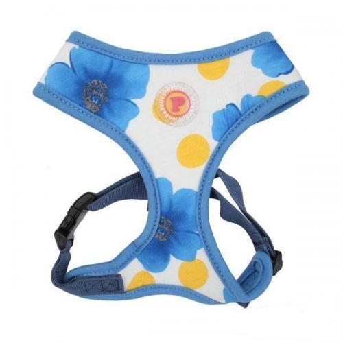 Pinkaholic Peonies Harness kšíry - modrá