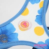 Pinkaholic Peonies Harness kšíry - modrá