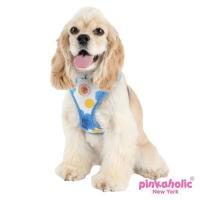 Pinkaholic Peonies Harness kšíry - modrá