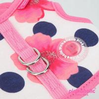 Pinkaholic Peonies Pinka Harness kšíry - růžová