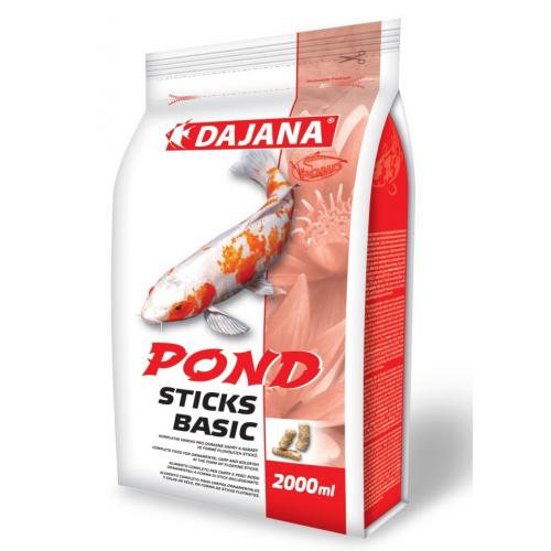 Dajana – Pond sticks basic, krmivo (granule) pro ryby 2 l, sáček