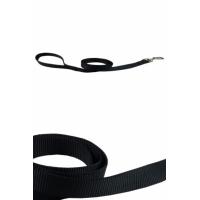 Papillon vodítko jednobarevné extra velké 1,2 m x 25 mm - černé