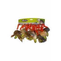 Hračka pro kočky - myš na pružině - 9 cm - 1 ks