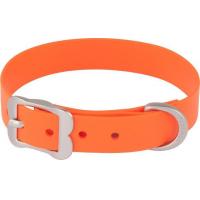 Red Dingo obojek Vivid 24 - 30 cm, šířka 15 mm - oranžová