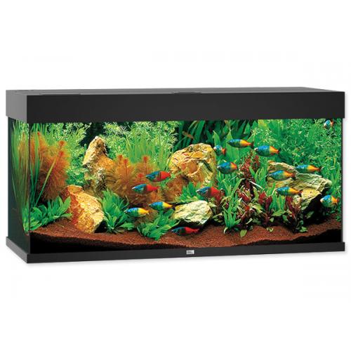 Akvárium set JUWEL Rio LED 180 černé 180 l