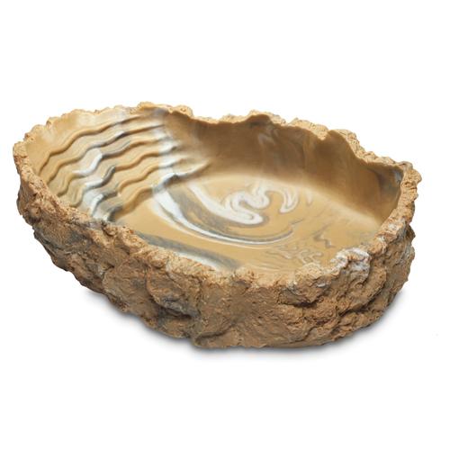 Terarijní miska L šedo-béžová 550 ml