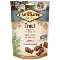 CARNILOVE Dog Semi Moist Snack Trout enriched with Dill 200 g EXP.11/22
