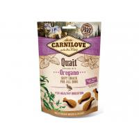 CARNILOVE Dog Semi Moist Snack Quail enriched with Oregano 200 g