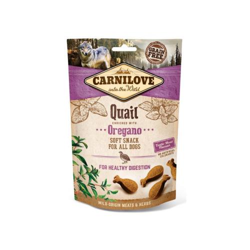 CARNILOVE Dog Semi Moist Snack Quail enriched with Oregano 200 g