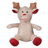 Vánoční figurka santa/sob/sněhulák z vlněné látky