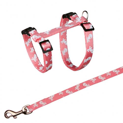 Postroj pro kočku motiv LEBKA Trixie