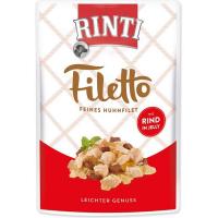 Kapsička RINTI Filetto kuře + hovězí v želé 100 g