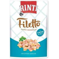 Kapsička RINTI Filetto kuře + losos v želé 100 g