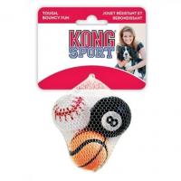 Hračka tenis Air dog - míč malý Kong 3 ks small