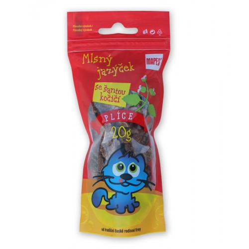 Mlsný jazýček - plíce se šantou kočičí 20 g