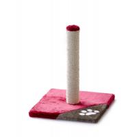 Škrabadlo CATY small - višňovo/šedá