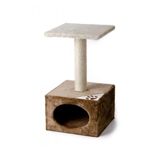 Škrabadlo DIABOLO běžovo/hnědé