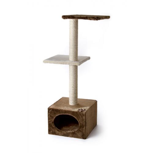 Škrabadlo VENUS béžová/hnědá