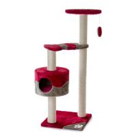 Škrabadlo FISCH višeň/šedá